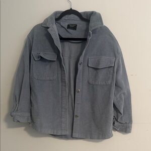 Streetwear Society Blue Corduroy Jacket